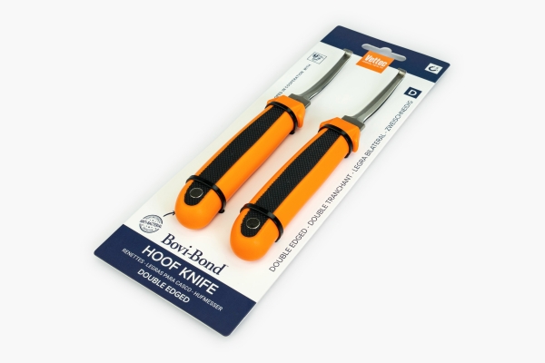 CUCHILLO DE HERRADOR PARA BOVINOS BOVI-BOND DOUBLE EDGE