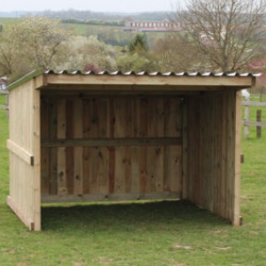REFUGIO DE MADERA PARA CABALLOS CHEVAUX CLASSIC
