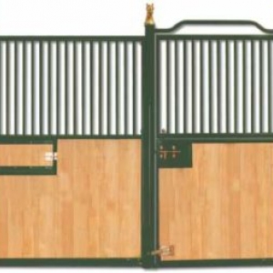 FACHADA DE BOXES PARA CABALLOS MODELO 