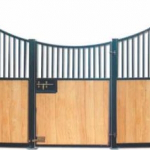 FACHADA DE BOXES PARA CABALLOS MODELO 