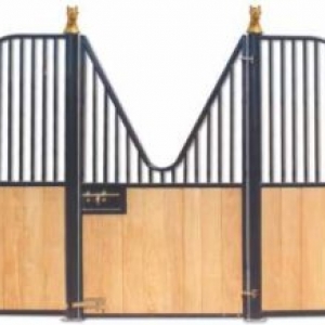 FACHADA DE BOXES PARA CABALLOS MODELO 