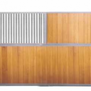 SEPARADOR DE BOXES PARA CABALLOS MIXTOS ( METAL/MADERA )