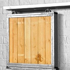 VENTANA DESLIZANTE EN MADERA